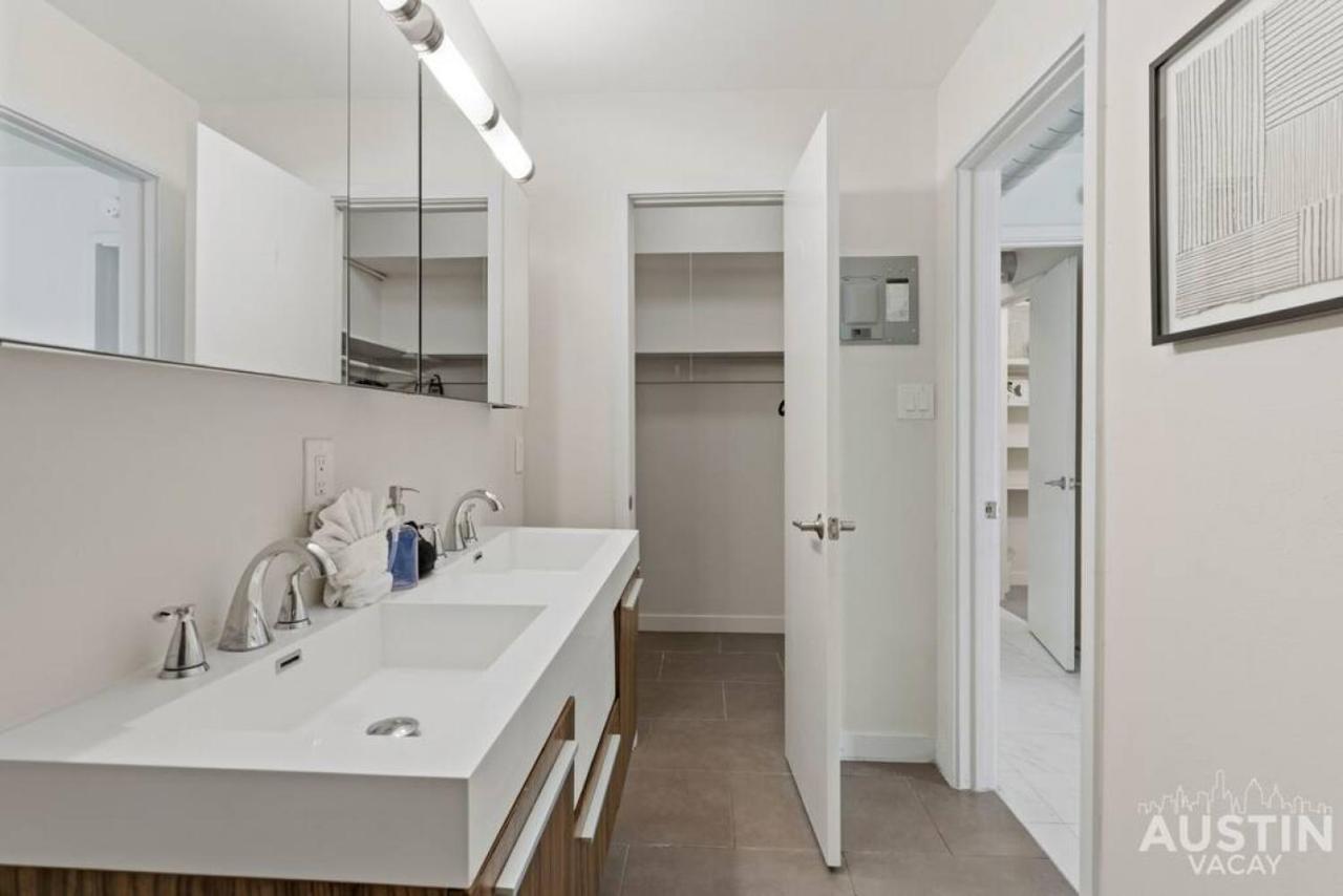 Charming Modern Apt Pool Patio Free Parking Austin Eksteriør bilde