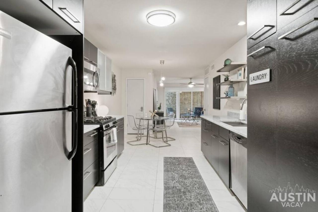 Charming Modern Apt Pool Patio Free Parking Austin Eksteriør bilde