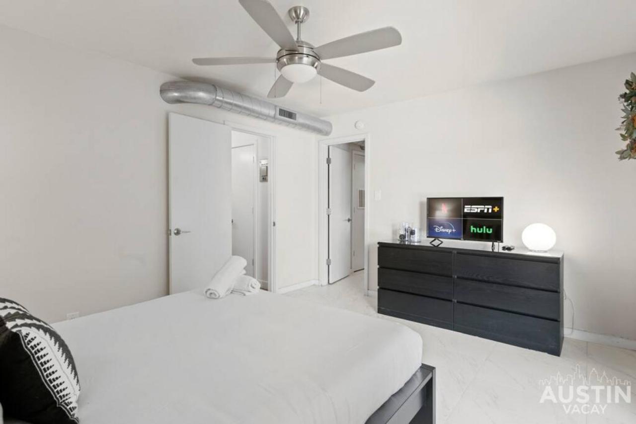 Charming Modern Apt Pool Patio Free Parking Austin Eksteriør bilde